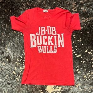 Rodeo time Red Buckin Bulls Graphic T-Shirt